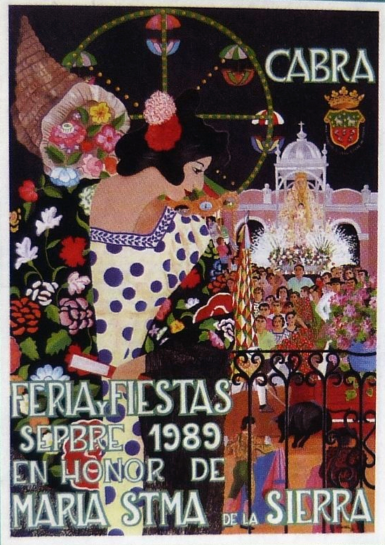 Real Feria y Fiestas en honor de la Virgen de la Sierra 1989 Cabra